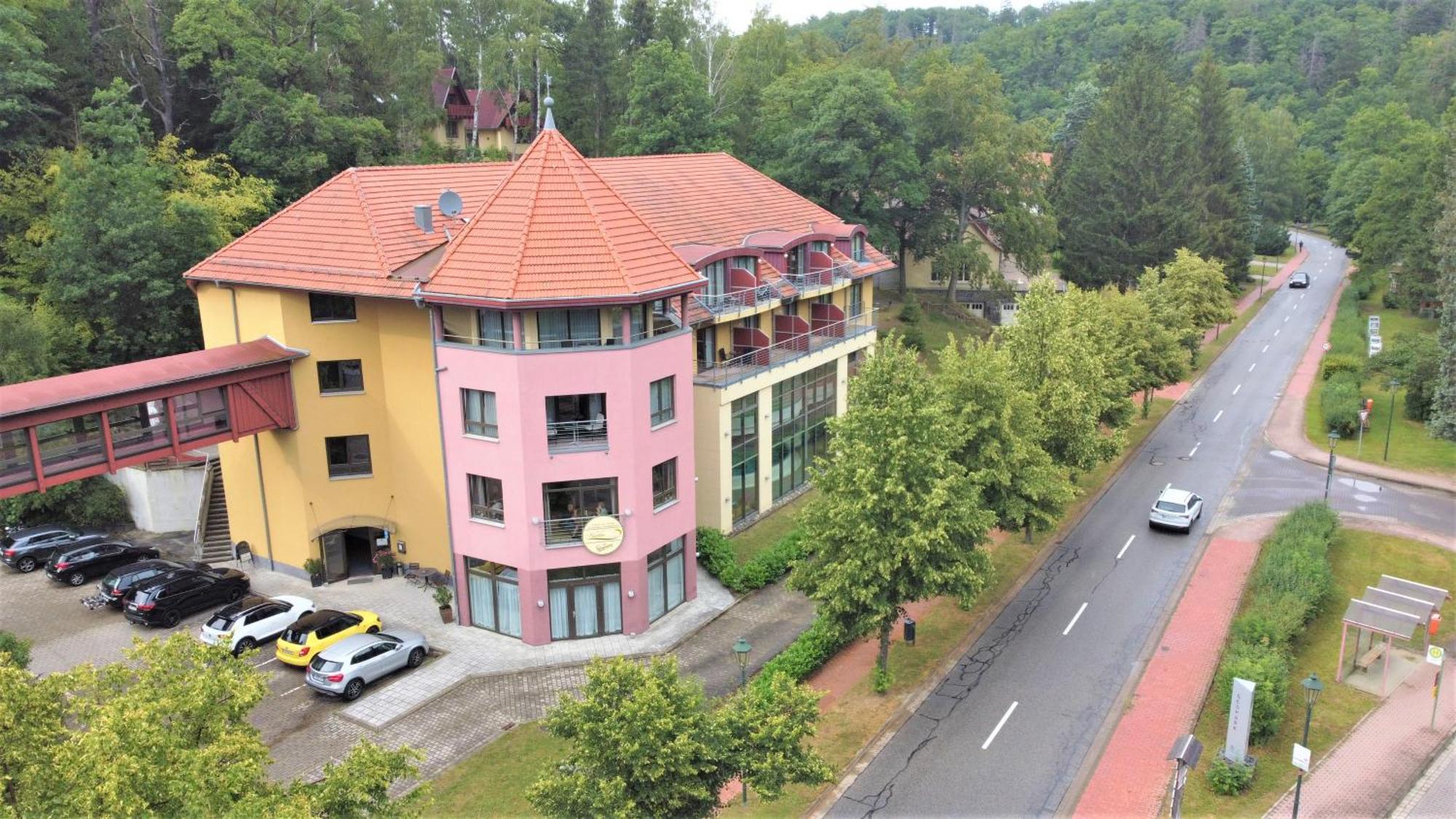 Hotel Habichtstein Алексисбад Экстерьер фото